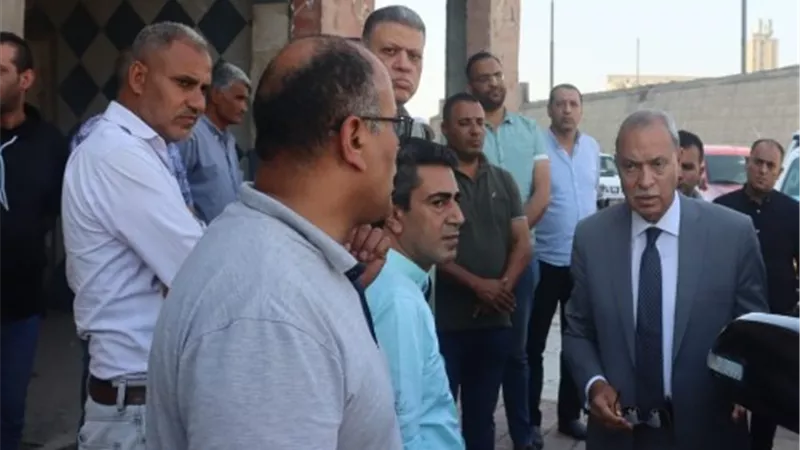 محافظ القليوبية يتابع منظومة النظافة بالخصوص وشبرا الخيمة