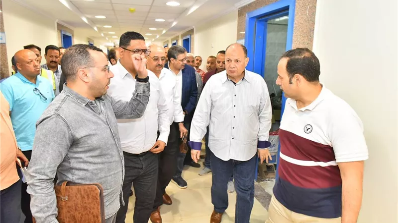محافظ أسيوط يتفقد مستشفى بني محمديات بأبنوب