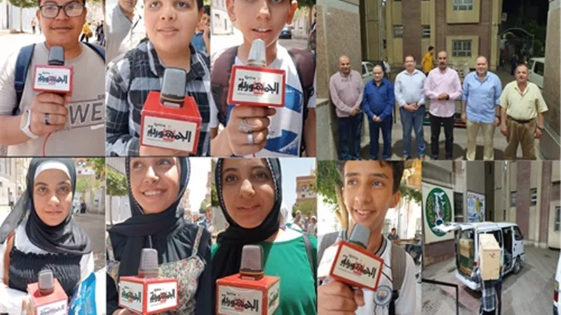 فيديو .آراء طلاب الإعدادية بالمنوفية حول امتحان الجبر و الكمبيوتر