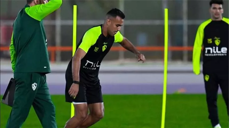 نيمار ينتظم فى تدريبات الزمالك استعدادا لنهضة بركان بالكونفدرالية