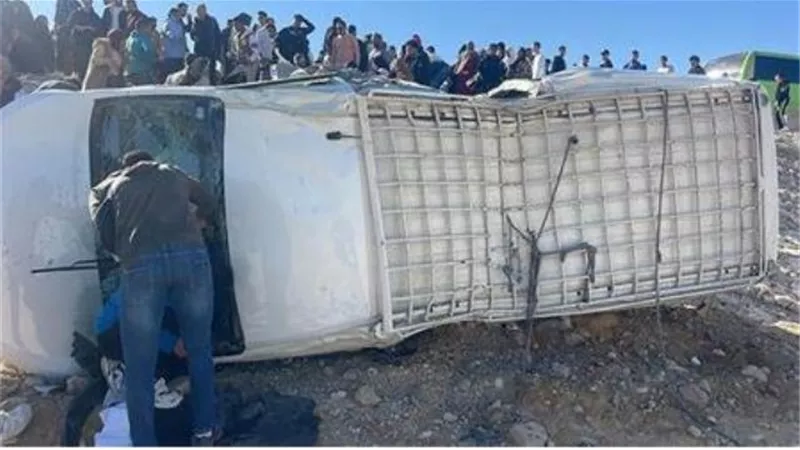 ننشر أسماء الضحايا والمصابين في حادث انقلاب ميكروباص