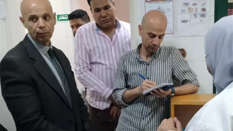 مسعوديتفقد خدمات الرعايةالأولية ووحدة سلمنت ببلبيس