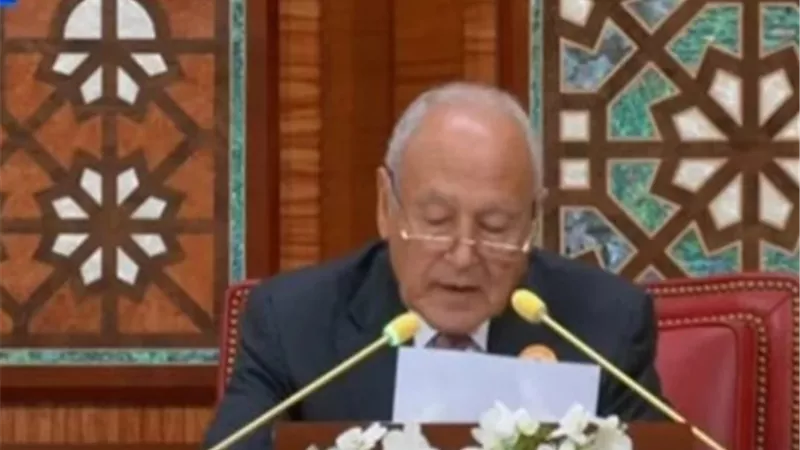أبو الغيط : الاحتلال والسلام لا يجتمعان والشعوب العربية لن تنسى العنف الذي يمارسه الاحتلال على فلسطين