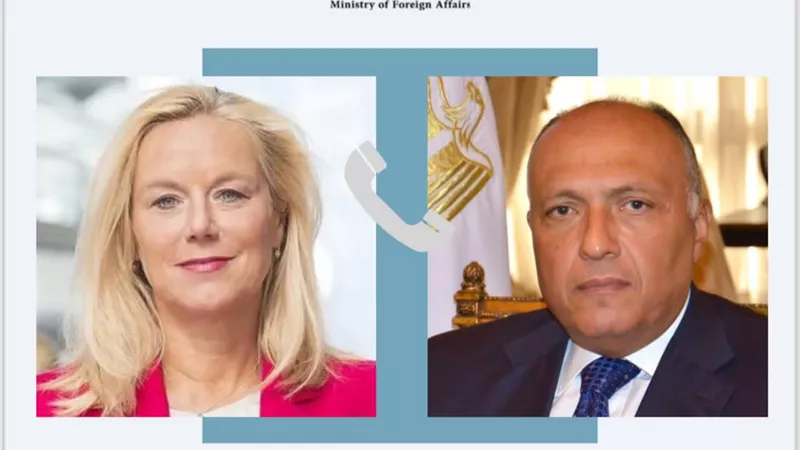 سامح شكري يُجري اتصالاً مع كبيرة منسقي الأمم المتحدة