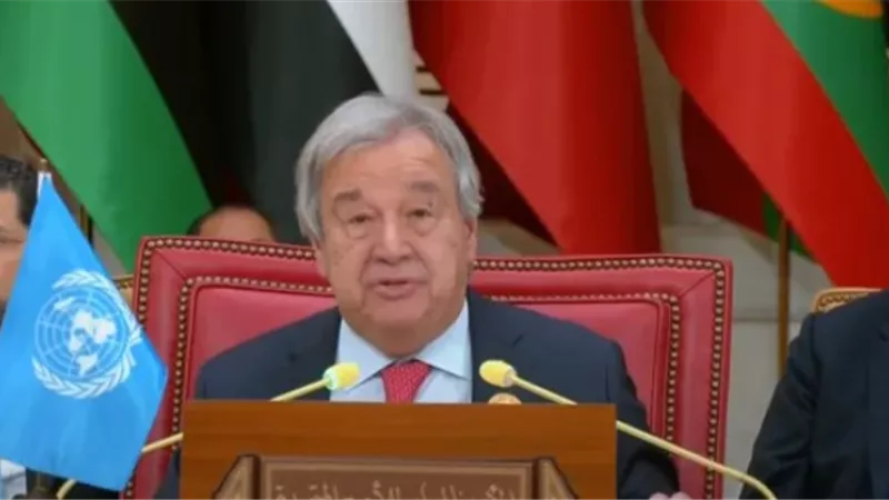 جوتيريش: الهجوم الإسرائيلي على رفح الفلسطينية غير مقبول