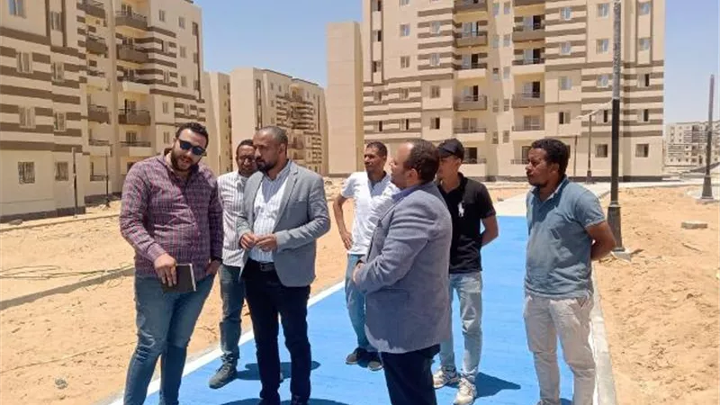 قيادات ٦ أكتوبر الجديدة تتابع أهم المشروعات القومية بالمدينة صور