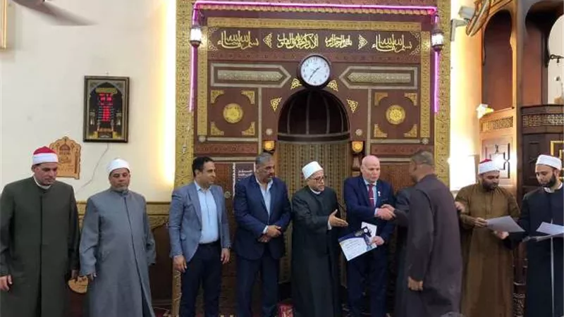 إفتتاح مسجد ٧٧ برأس البر