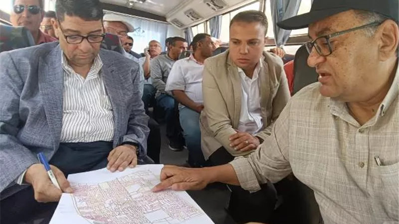 تعرف على تفاصيل أولى الجولات الميدانية لرئيس جهاز الشروق.. بالصور
