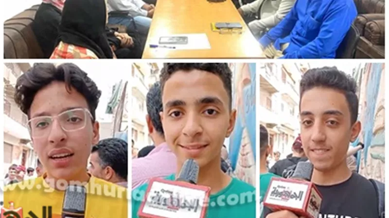 انقسام حول امتحان العربي..في المنوفية.. فيديو