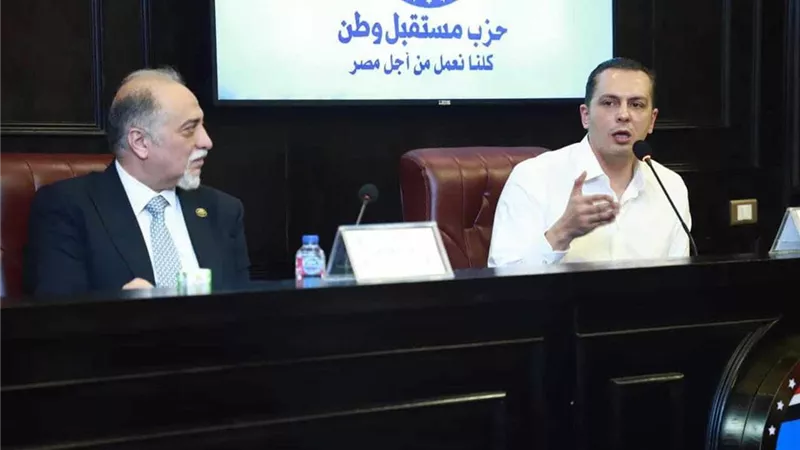 عبد الجواد والقصبي يجتمعان برؤساءاللجان النوعيةومنسقي الهيئةالبرلمانية