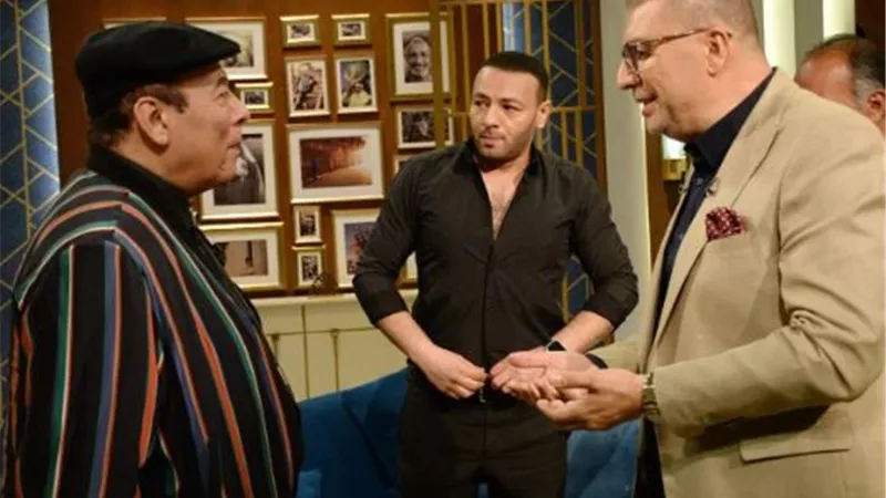 أحمد ماهر ونجله محمد مع الإعلامي عمرو الليثي فى هذا الموعد