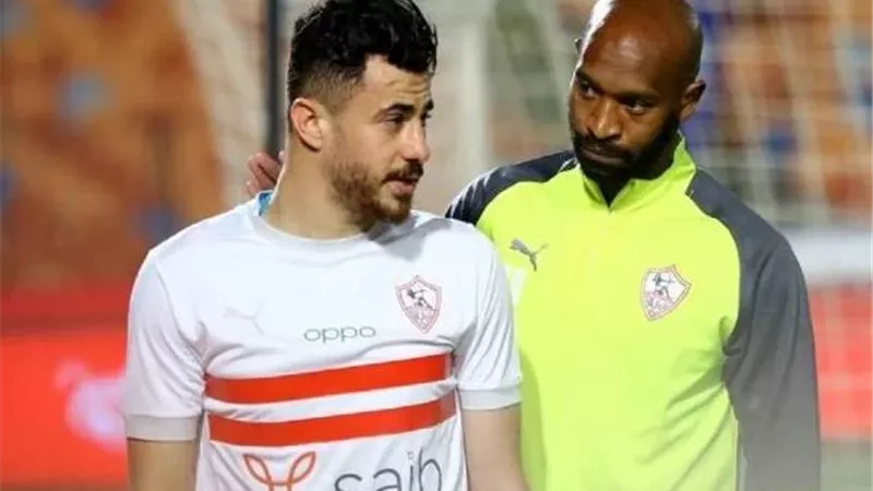 شيكابالا والونش يساندان لاعبي الزمالك أمام نهضة بركان