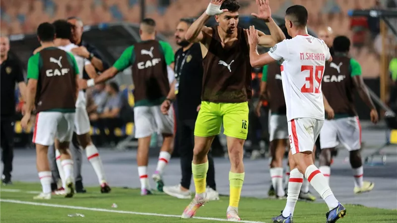 إنفعال المثلوثي بسبب هجمة خطيرة لنهضة بركان علي الزمالك