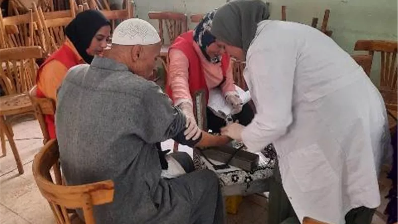 صحة كفر الشيخ: ختام تنظيم القافلة الطبية المجانية بقرية البكاتوش