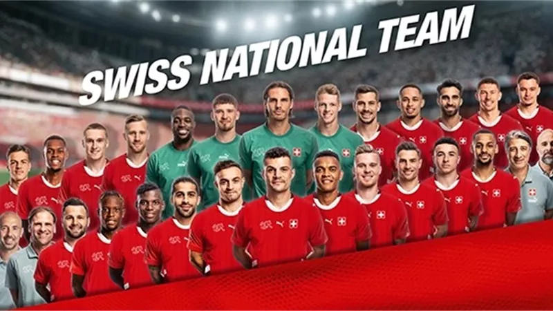 قائمة سويسرا في بطولة يورو 2024