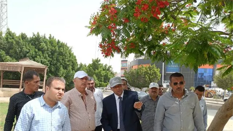 رئيس جهاز الشروق يعلن عن أحدث مشروعات الزراعة والتجميل.. بالصور