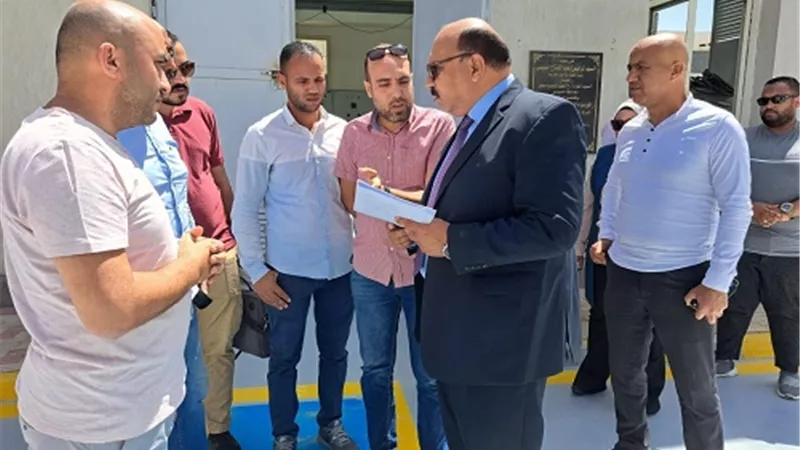 عصمت: متابعة انتظام سير العمل بمحطات مياه الشرب بالسويس والإسماعي