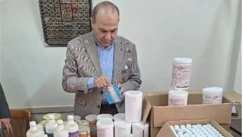 ضبط ٢٥٧ عبوة لـ ١٧ صنف دواء بيطري مخالفة بالزقازيق