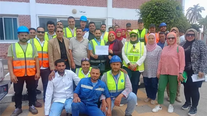 اجتياز محطةمياه مشتول السوق لإختبارات تجديد شهادة TSM