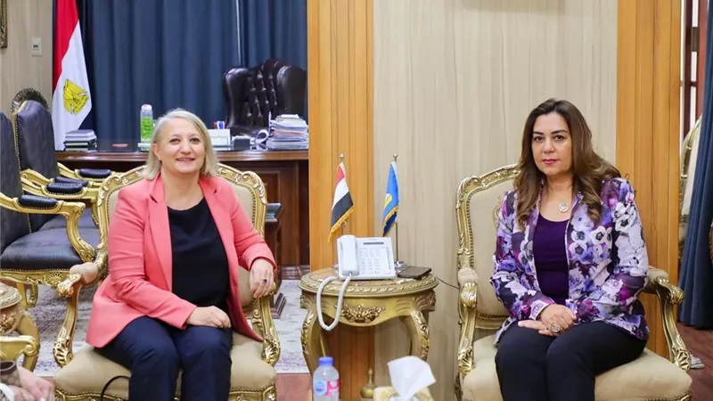 محافظ دمياط تستقبل نائب مدير برنامج الأغذية العالمى