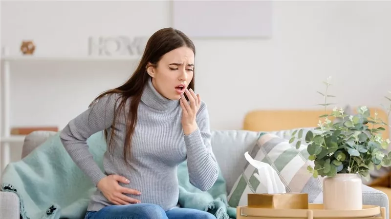 نصائح للتخلص من السعال اثناء الحمل..