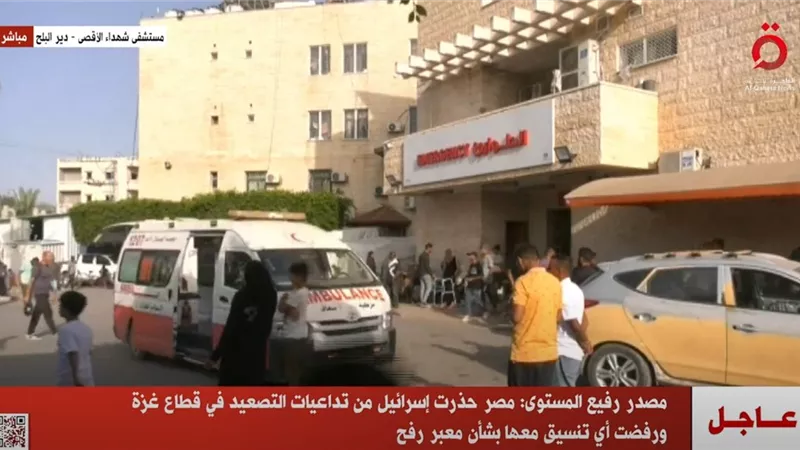 مصدر رفيع المستوى: مصر حذرت إسرائيل من تداعيات التصعيد في قطاع غزة