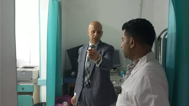 مدير الصحة يتفقد الخدمة الطبية وأعمال التطوير بمستشفى فاقوس
