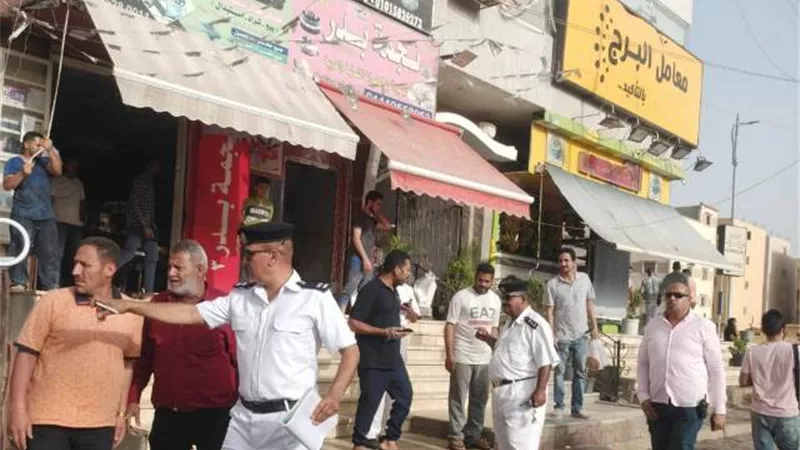 جهاز بدر يشن حملة مكبرة على الإعلانات بالتعاون مع شرطة المرافق