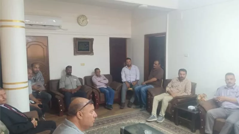 رئيس مدينه مطاي الجديد يضع خطة عمل مستقبلية