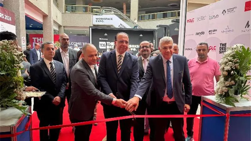 رئيس هيئة المعارض يفتتح فعاليات معرض ديزاين شو “Workspace Expo”