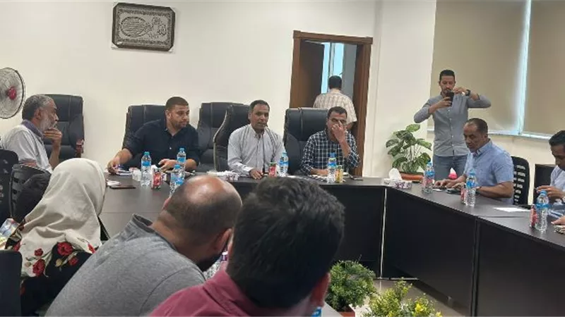 تعرف على نتائج اجتماع قيادات جهاز حدائق العاصمة وسكان المدينة صور