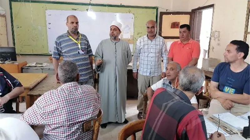 «الجنيدي» يتابع استعدادات كنترولي الشهادتين الإعدادية والابتدائية