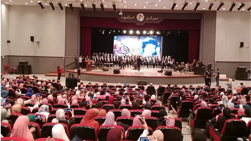 رئيس جامعة المنيا يفتتح مهرجان حصاد 