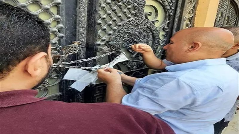 تحرير 16محضر جنحة والغلق الفوري لمستشفيين بأبوحماد