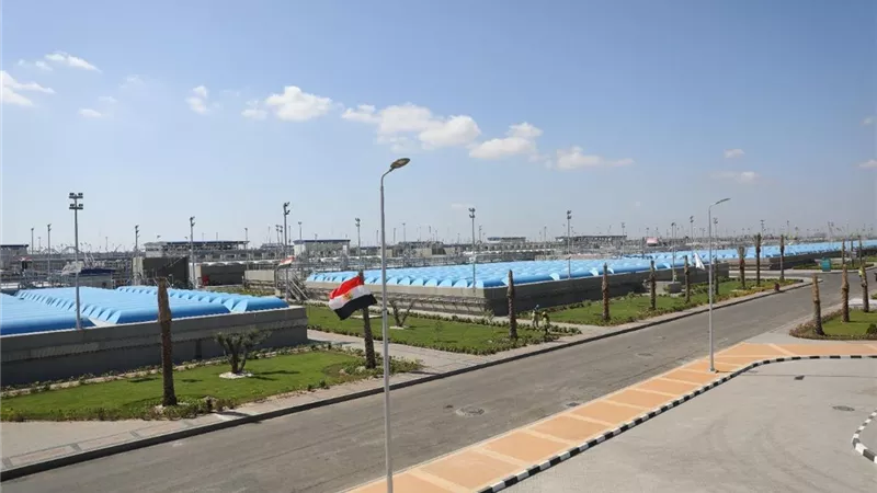 معالجة مياه الصرف ببحر البقر يفوز بجائزة أفضل مشروع تنموي