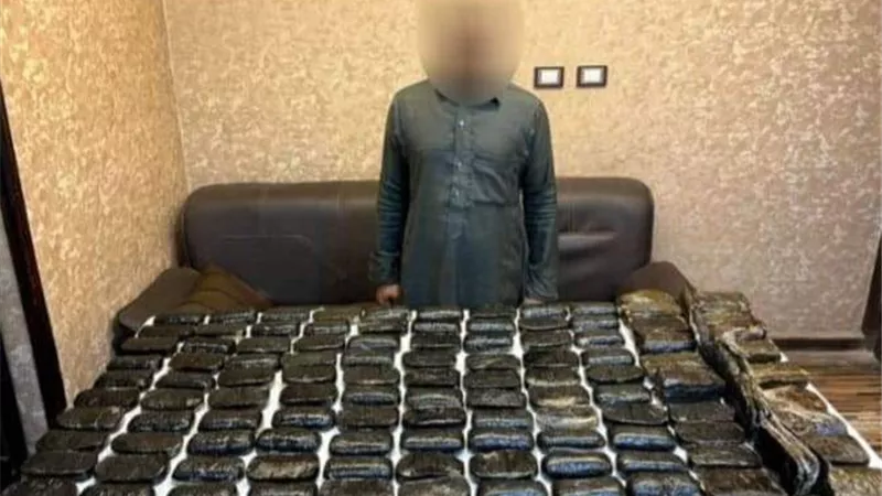 ضبط مجرم بـ18 كيلو حشيش في الإسكندرية