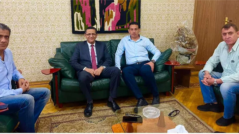 البلشي يستقبل لجنة نقابةالصحفيين الفلسطينيين لبحث سبل دعم الزملاء
