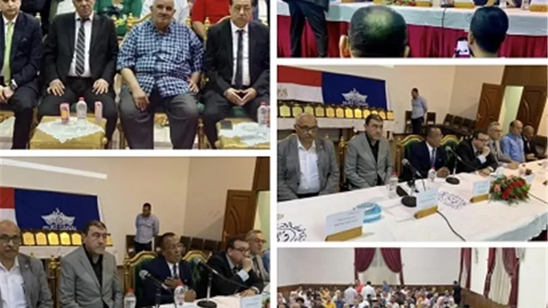 تكريم العامل المثالي وقدامى النقابيين بهيئة قناة السويس