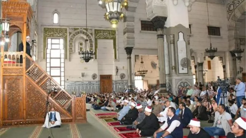 خطبة الجمعة بمساجد مدينتى 