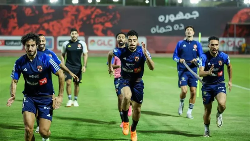 الأهلي يختتم تدريباته لمواجهة الترجى..غدا