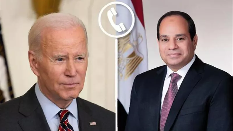 بايدن يعرب عن تقديره لجهود مصر فى الوساطة للتوصل لاتفاق وقف إطلاق النار وإقرار الهدنة بغزة