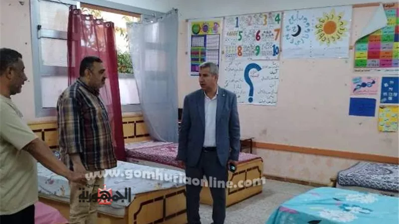 مدير تعليم دمياط يؤكد جاهزية إستراحات إمتحانات الدبلومات الفنية