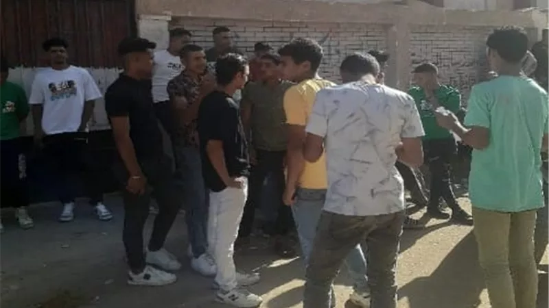 توافد طلاب الدبلومات الفنية بالقليوبية على اللجان الامتحانية
