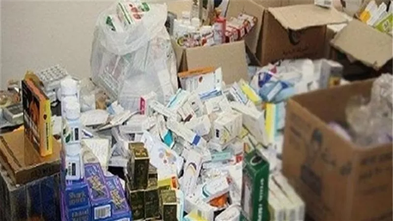 ضبط أدوية مجهولة المصدر بقيمة تتخطى6 ملايين جنيه بمخازن غير مرخصة