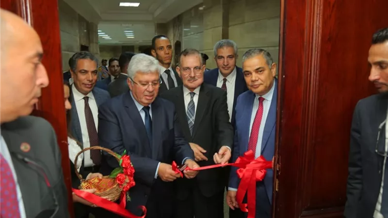 افتتاح معرض لابتكارات هيئة التدريس والطلاب بجامعة كفر الشيخ