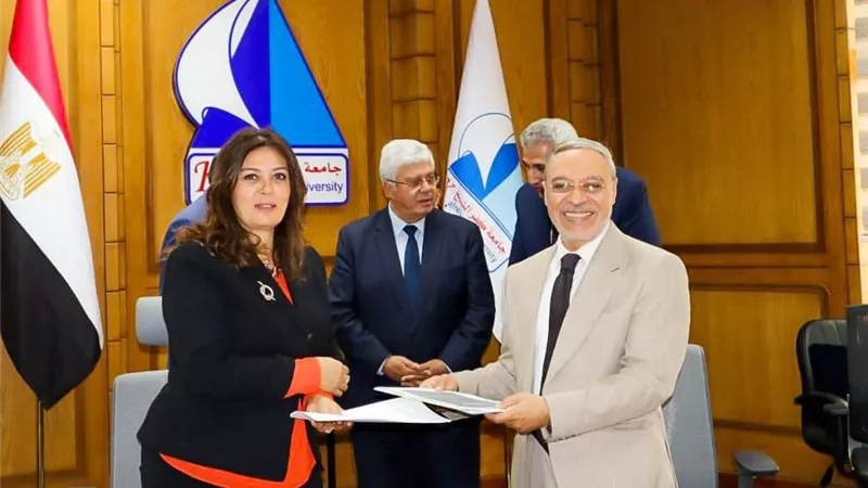 توقيع برتوكول تعاون مشترك بين جامعتي طنطا ومدينة السادات