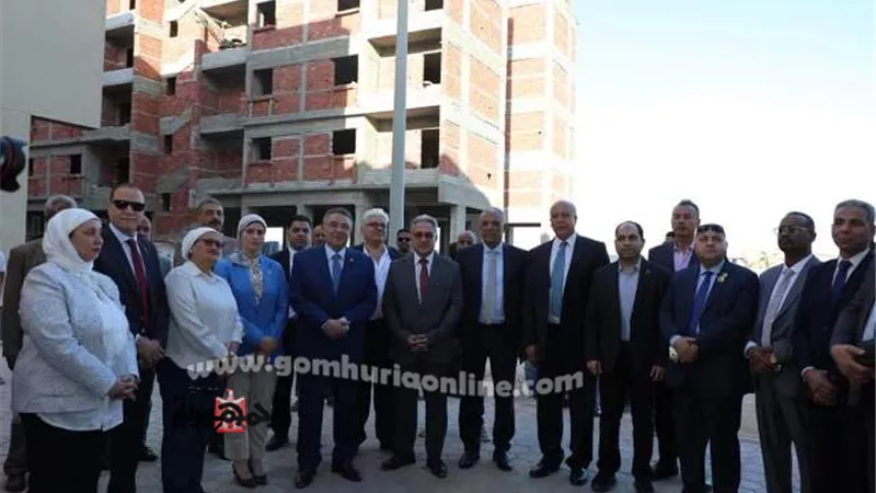 محلية النواب تقوم بجولة تفقدية للمشروعات القومية بجنوب الغردقة