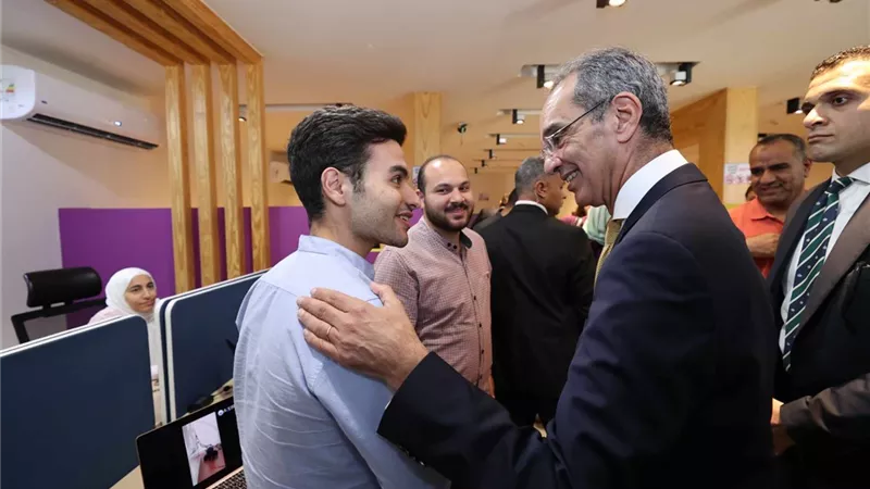 طلعت: خدمات لأكثر من 28 ألف شاب و 90 شركة ناشئة لرواد أعمال
