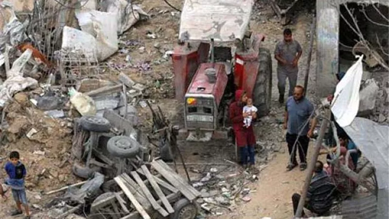 انتهاكات إسرائيل في قطاع غزة.. تصل إلي حد كارثي
