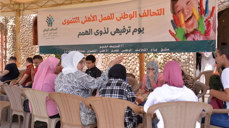 فعاليات ترفيهية بحضور 50 من الأطفال ذوى الهمم بمكتبة مصر بمطروح